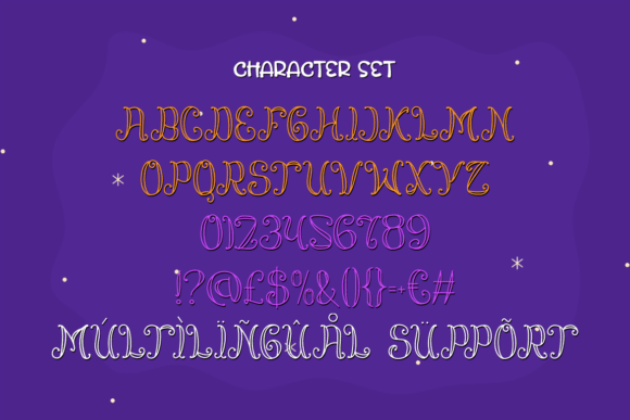 Lumoria Tales Font PNG with transparent background - Preview 4