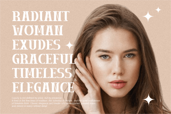 Luxerna Display Font PNG with transparent background - Preview 1