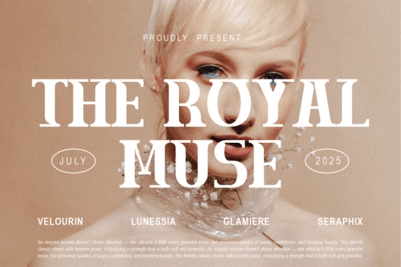 Luxerna Display Font PNG with transparent background - Preview 3