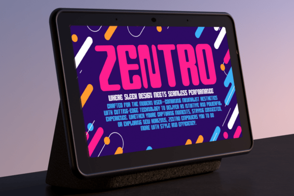 Mikado Bold Font PNG with transparent background - Preview 2