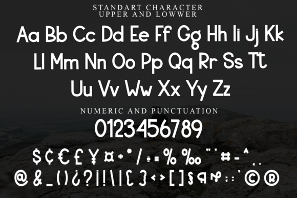 Milk Cheese Font PNG with transparent background - Preview 6