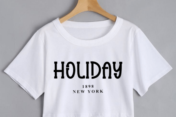 Nothing Holiday Font PNG with transparent background - Preview 2
