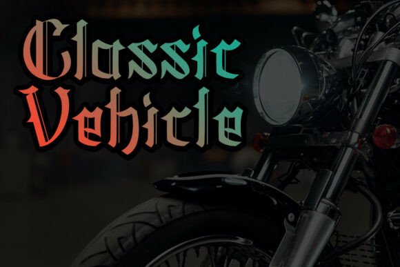 Oldstone Lines Font PNG with transparent background - Preview 3