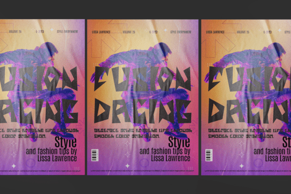 Prisma Motion Font PNG with transparent background - Preview 2