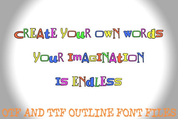 Ransom Note Font PNG with transparent background - Preview 2