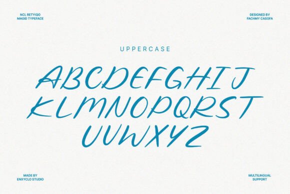 Retyiqo Magid Font PNG with transparent background - Preview 6