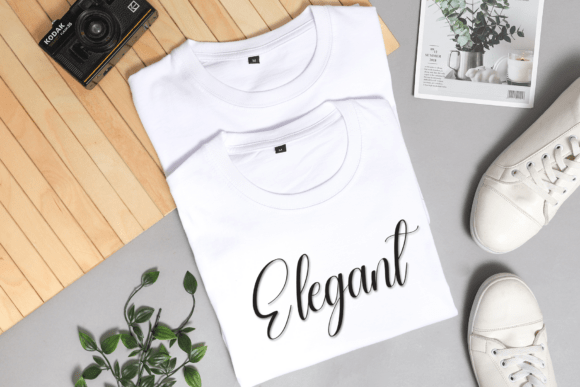 Simple Kindergarten Font PNG with transparent background - Preview 1