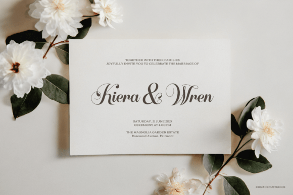 Aloffine Scriptura Font - Preview 2