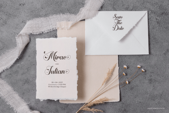 Aloffine Scriptura Font - Preview 5