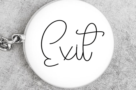 Antique Handmade Font - Preview 2