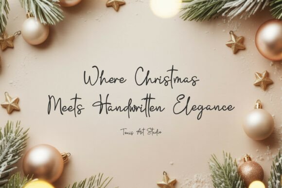 Christmas Magic Font - Preview 3
