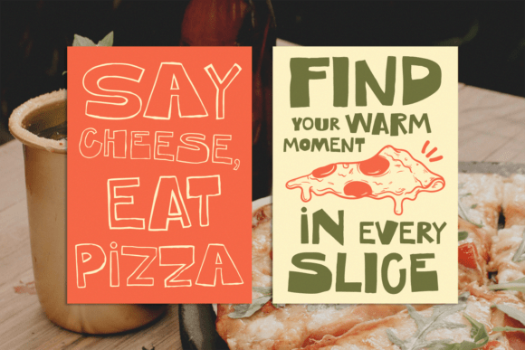 Crookie Crunch Font PNG with transparent background - Preview 2