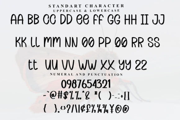 Cute Banana Font - Preview 4