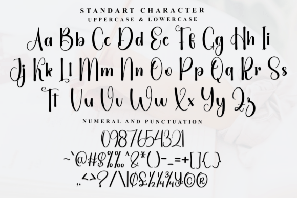 Daisy Calligraphy Font - Preview 4