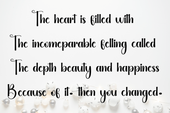 Daisy Calligraphy Font - Preview 5
