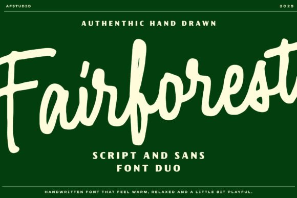Fairforest Duo Font - Preview 1
