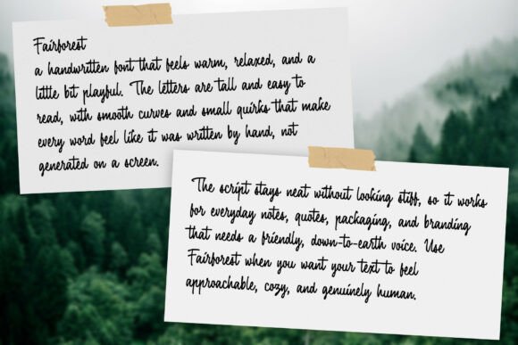 Fairforest Duo Font - Preview 2
