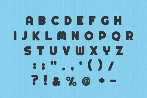 Friday Party Font PNG with transparent background - Preview 4