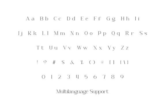 Glarenth Font - Preview 3