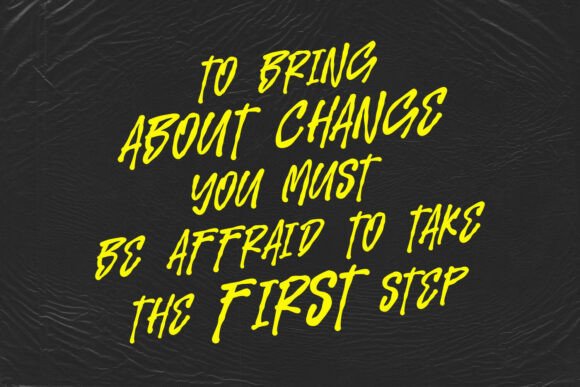 Grous Hiraco Font - Preview 2