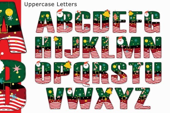 Magic Elf Outfit Font font preview - 1