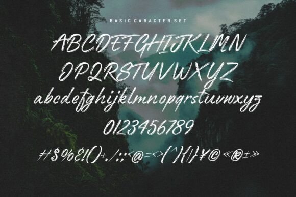 Rattin Font PNG with transparent background - Preview 2