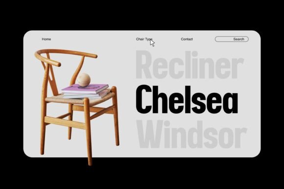 Readfine Font PNG with transparent background - Preview 3