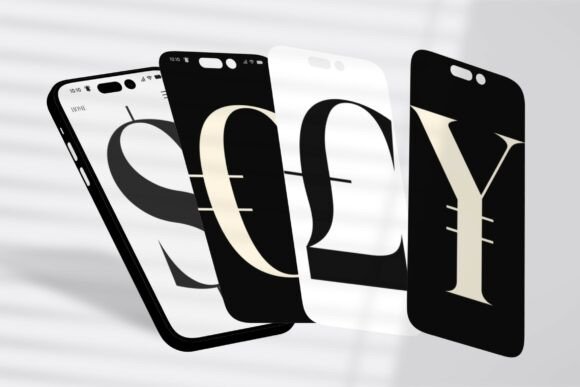 Shanolia Font PNG with transparent background - Preview 2