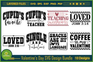 Valentine's Day SVG Design Bundle