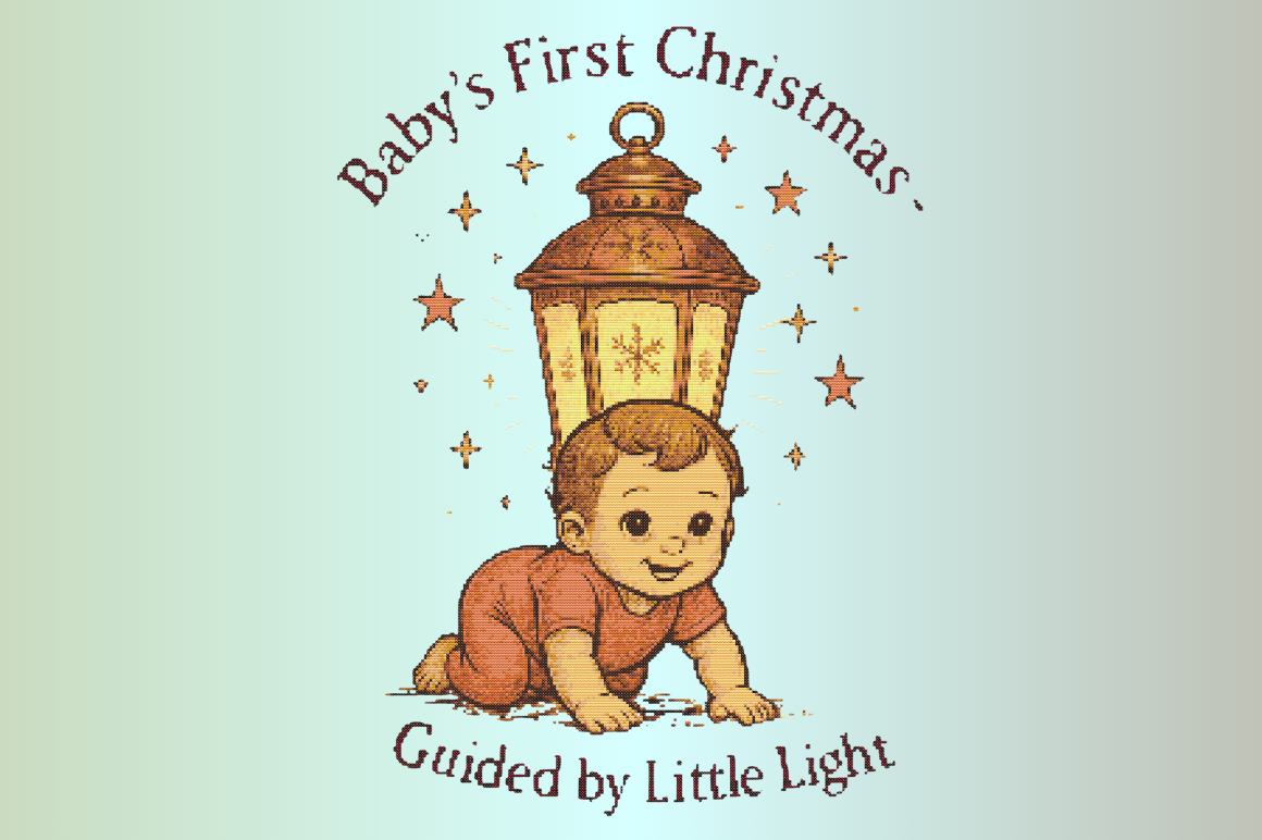 Baby’s First Christmas Lantern