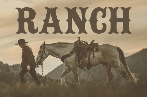 Desert Ridge Font - Preview 3