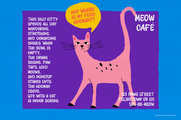 Jolly Blump Font PNG with transparent background - Preview 3