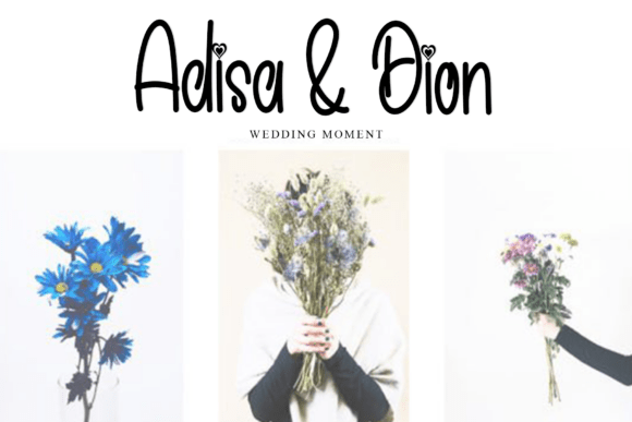 Simple Natural Font PNG with transparent background - Preview 2