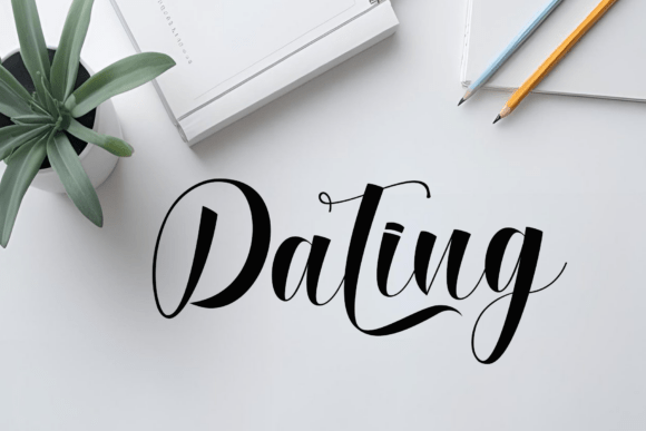Birthday Font - Preview 1