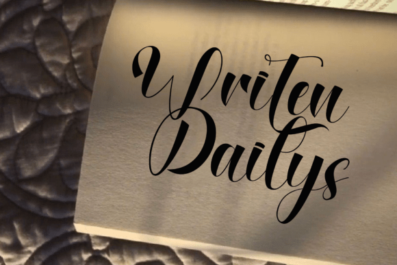 Birthday Font - Preview 2
