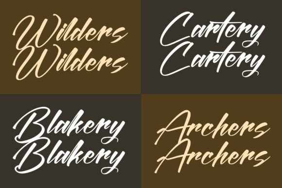 Blackers Luminous Font - Preview 2