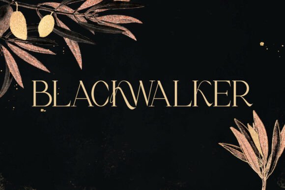 Blackwalker Font - Preview 1