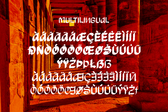Cairo Emberlock Font - Preview 2