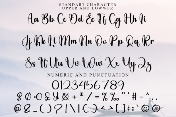 Candy Butterfly Font PNG with transparent background - Preview 4