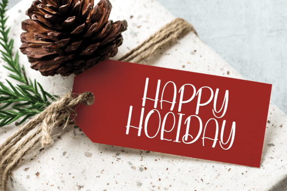 Children Christmas Font PNG with transparent background - Preview 2