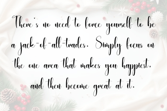 Christmas Beautiful Font - Preview 4