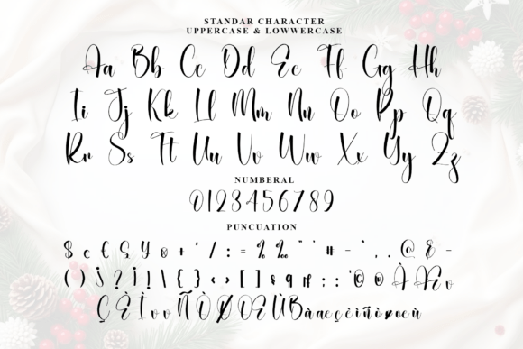 Christmas Beautiful Font - Preview 5