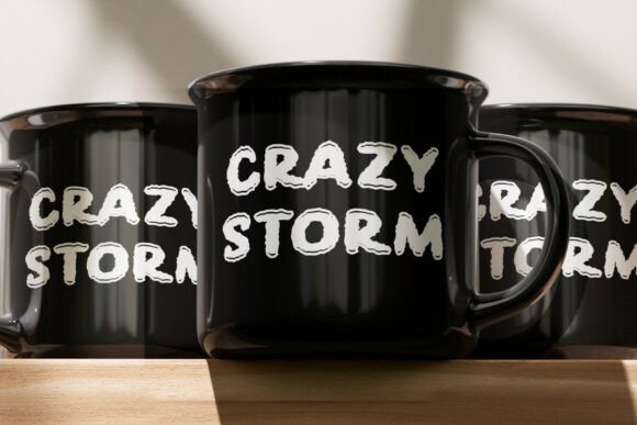 Crazy Storm Font - Preview 3