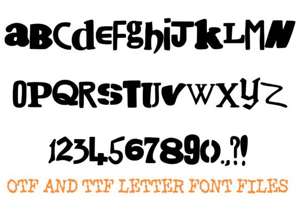 Diy Ransom Note Font - Preview 1