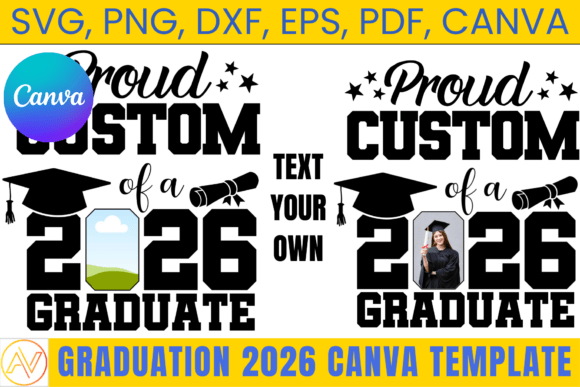 Graduation Clack Fan Editable Template Graphic by Templify · Creative ...