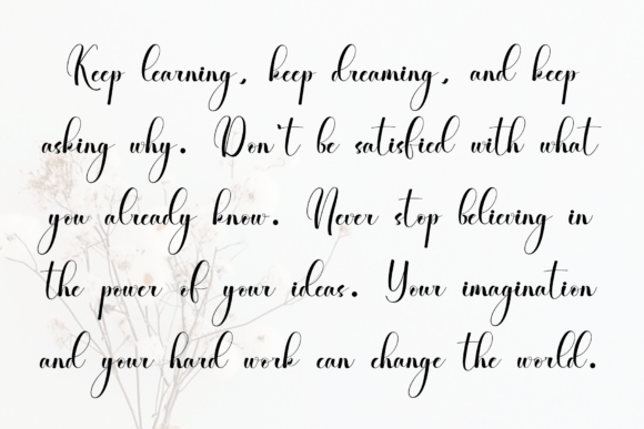 Handmade Font - Preview 4