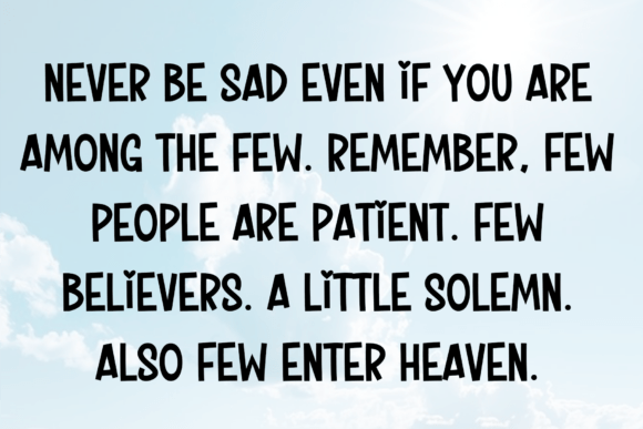 Happiness Sometime Font PNG with transparent background - Preview 3