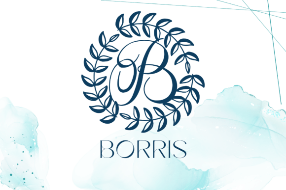 Jewelbourne Monogram Font - Preview 1