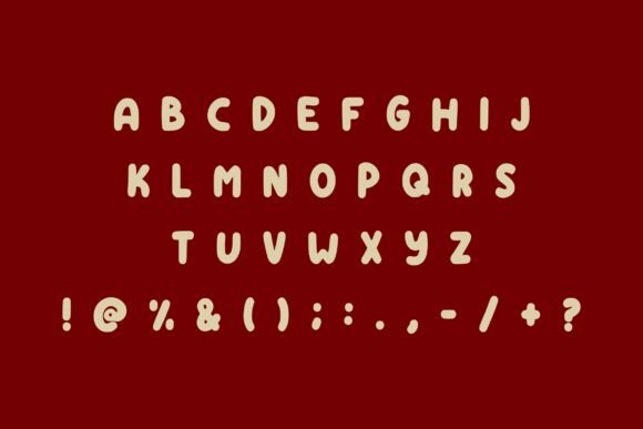 Jingle Bels Christmas Font - Preview 5
