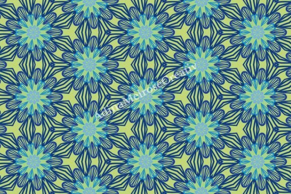 Mandala Geometric Seamless Pattern